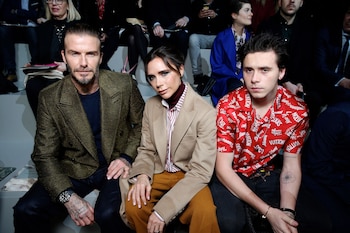 David y Victoria Beckham, con