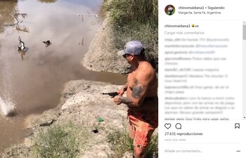 La publicación del “Chino” Maidana