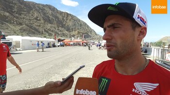 Luego de realizar 40 km