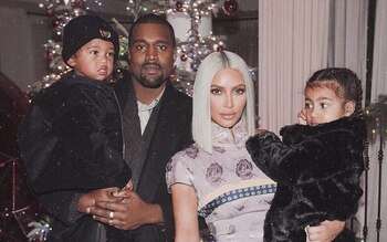 Familia West- Kardashian: Kim, Kanye,
