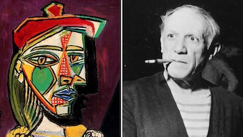 “Mujer con boina…” y Pablo