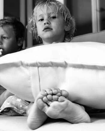 Benicio posa para la China