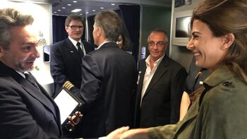 Juliana Awada acompañará a Macri