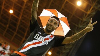 Los fanáticos de River colmaron las tribunas del Estadio José María Minella