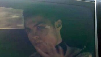 El rostro de Cristiano Ronaldo