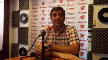 El comisario inspector Lozano, entrevistado