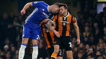 El choque con Gary Cahill