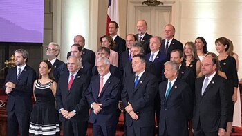El gabinete de Sebastián Piñera