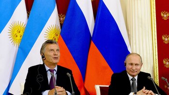 Macri y Putin, en enero