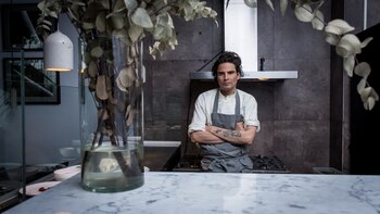 Su cocina es sencilla y