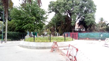 Así quedó el lugar sin