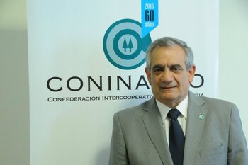 Carlos Iannizzotto, presidente de Coninagro,