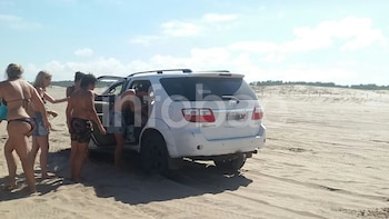 Según denuncia Piacentini, la foto