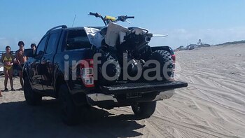 Momento en el que familiares