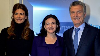 La primera Dama, el presidente