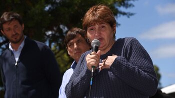 Gladys Cabezas encabezó el acto