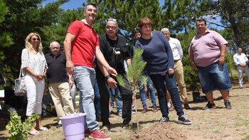 Gladys Cabezas encabezó el acto