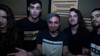 Con su banda, “Majamasmuere”, con