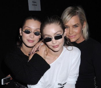 Gigi, Bella y Yolanda Hadid