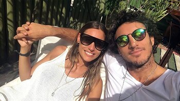 La modelo compartió en Instagram una foto romántica con su pareja