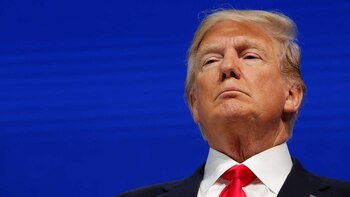 El presidente estadounidense Donald Trump