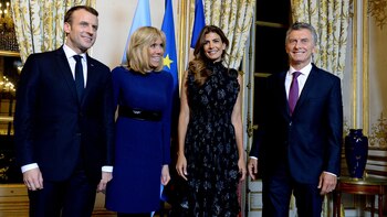 Los Macron y los Macri