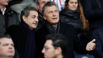 Macri junto a Sarkozy
