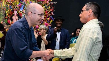 El escritor cubano Rafael Águila