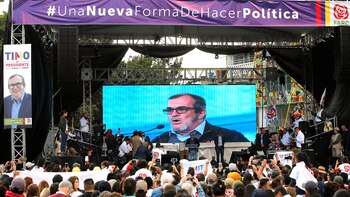 El acto se realizó en Bogotá