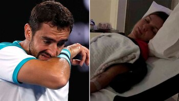 Marin Cilic protestó por el calor y Simona Halpe estuvo internada tras jugar la final del Australian Open