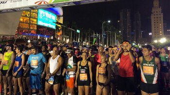 La maratón empezó de madrugada
