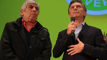 Otros tiempos. Macri y Moyano