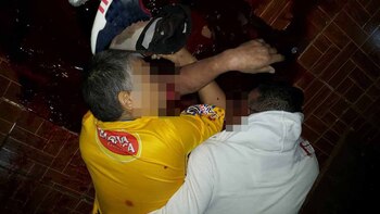 Las víctimas quedaron en la