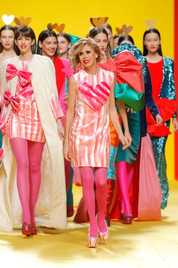 El desfile comenzó con el