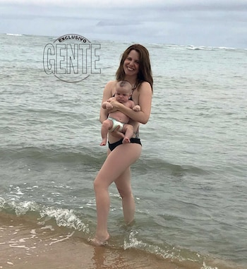 Agustina Kämpfer en Trancoso, Brasil.