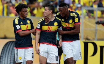 La selección de Colombia tiene