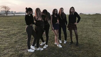 Algunas de las integrantes del