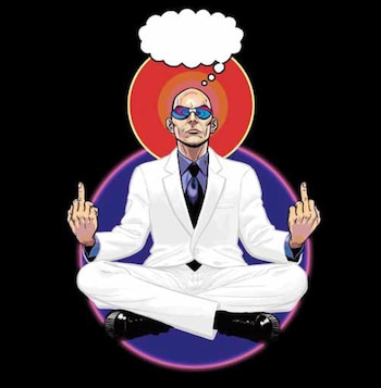 Grant Morrison como “King Mub”