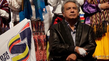 El presidente Lenín Moreno busca