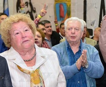 “Nené” junto a Antonio Balcedo,