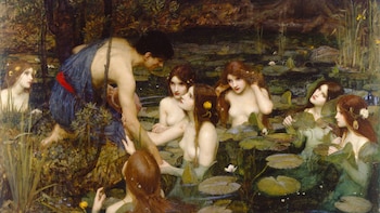 “Hilas y las ninfas” fue