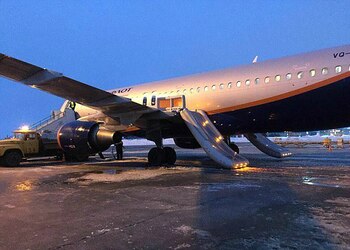El avión no tuvo desperfectos