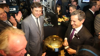 Martín Eurnekian en el toque