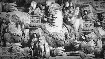 Ilustración de Gargantúa, por Gustave