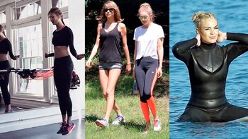 Saltar la soga, caminar y