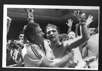 Uby Sacco, campeón mundialo welter