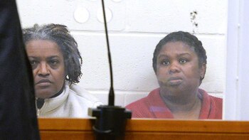 Rachel Hilaire y Peggy LaBossiere, las