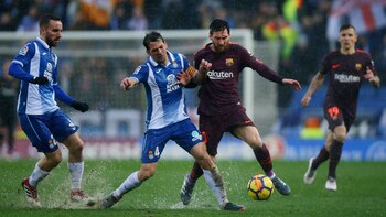 Una muestra de la áspera