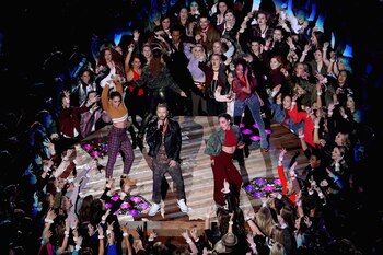 Justin Timberlake fue la estrella del