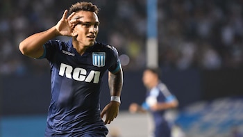 Lautaro Martínez convirtió tres goles